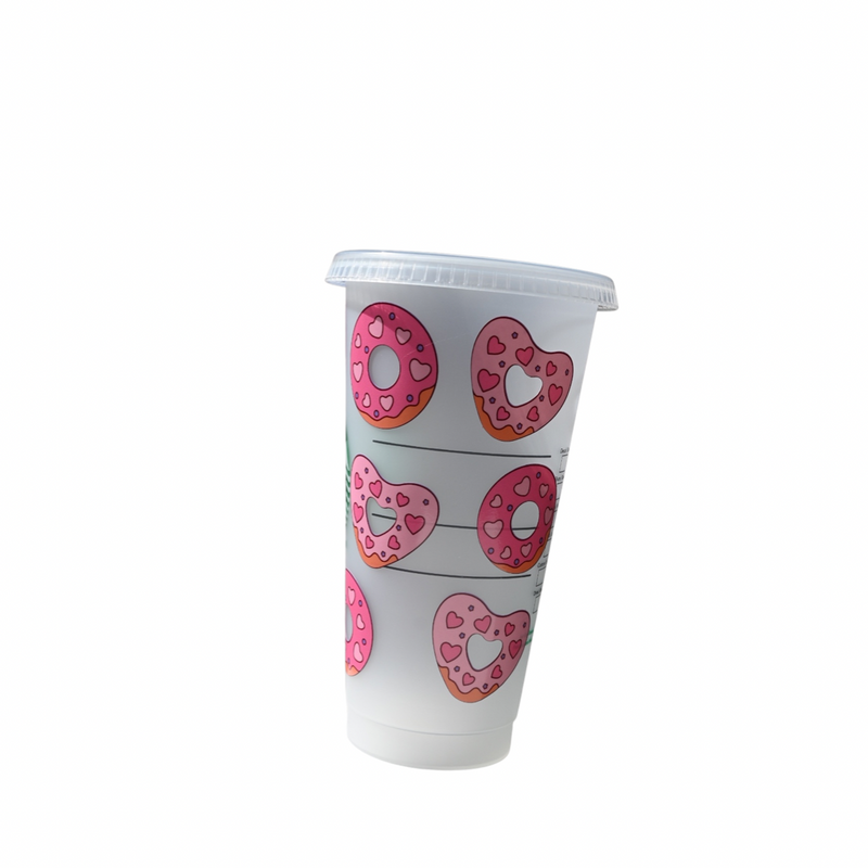 Starbucks Cup - Love Donuts Valentine – Vixen Fluffy Paws