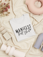 Dog Mom | Manifest That Sh*t T-shirt  - Black Print